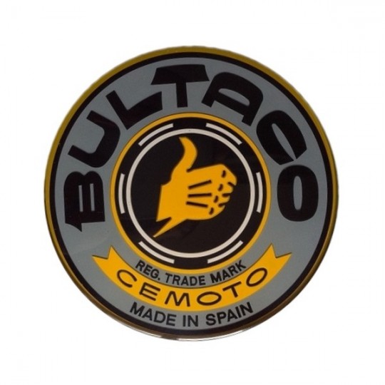  Bultaco, insigne original réservoir Ø 57 mm