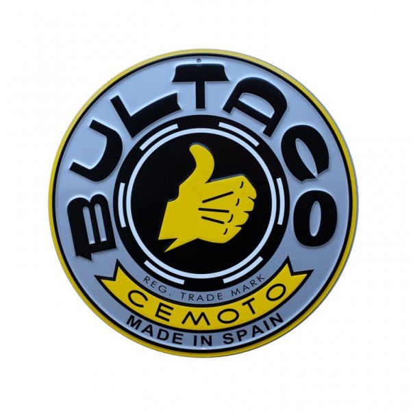 Bultaco, plaque décorative 