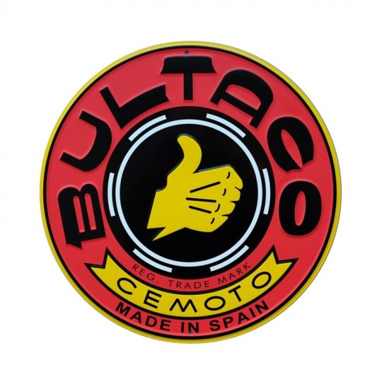 Bultaco, plaque décorative 