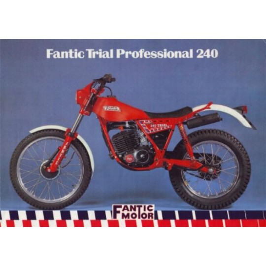 Fantic 125 240 Pro, kit visserie moteur