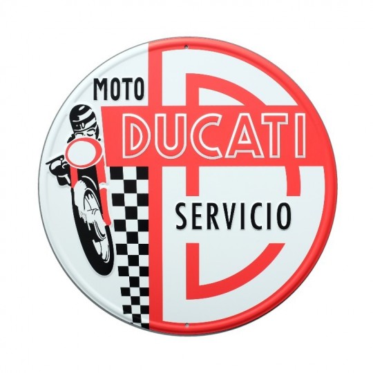 Ducati Servicio, plaque décorative