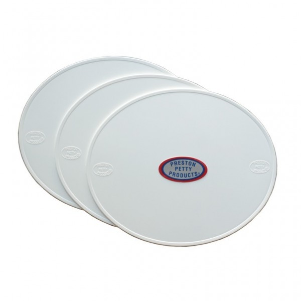 2270 preston-plastic-oval-number-plate White
