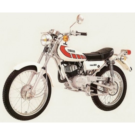 Yamaha TY 80, visserie moteur