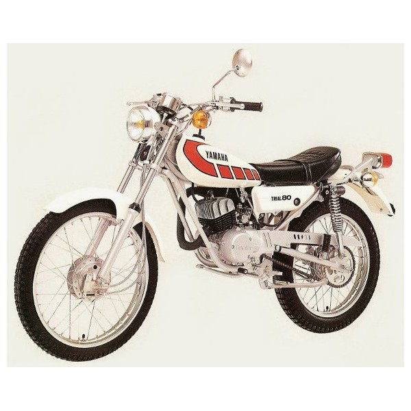 Yamaha TY 80, visserie moteur