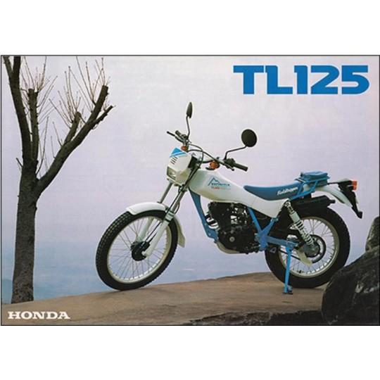 Honda TLR 125, visserie moteur