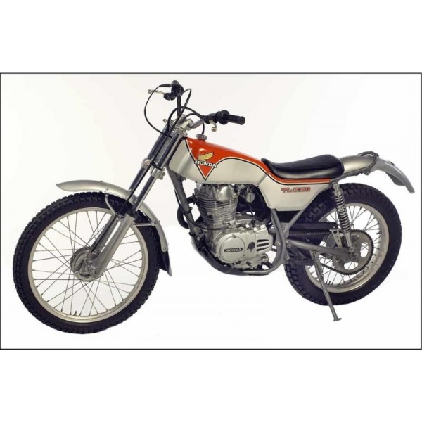 Honda TLR 125, visserie moteur