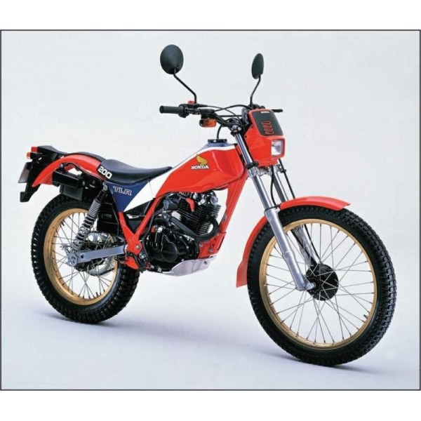 Honda TL 125, visserie moteur