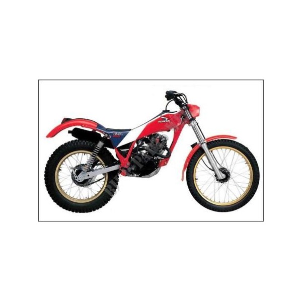 Honda TL 125, visserie moteur