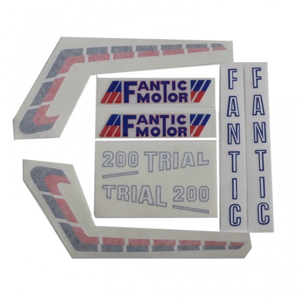 Fantic 200, kit complet adhésifs