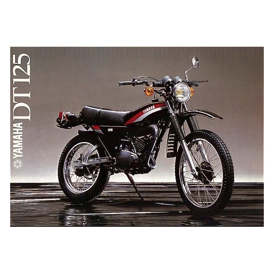 Yamaha DTMX 125, visserie moteur