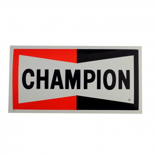 "Champion" autocollant