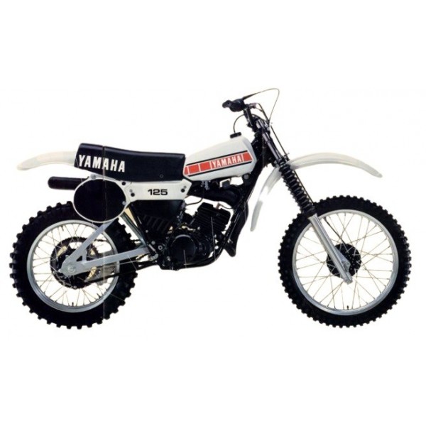 1355 Yamaha YZ 125, pochette moteur