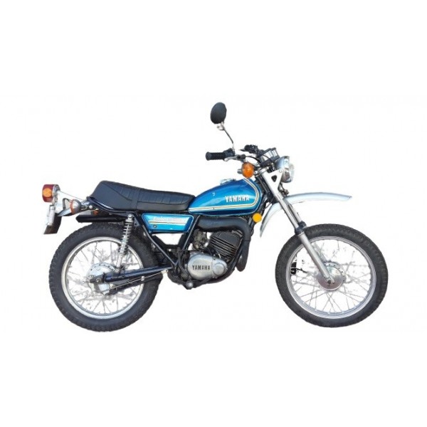 1355 Yamaha  DT, 125, pochette moteur