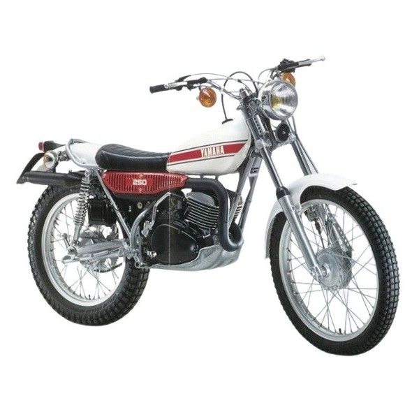 1357 Yamaha TY 250, pochette moteur