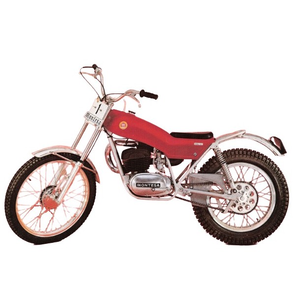 Montesa, frame swingarm rubber block