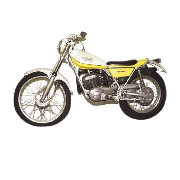 Yamaha TY 125, 175, 250, 320, câble de frein Av