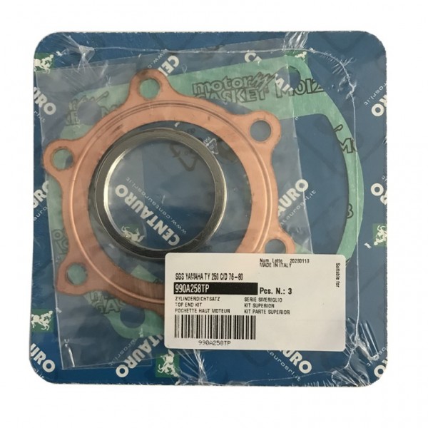 2799 Yamaha TY 250, top end gasket set