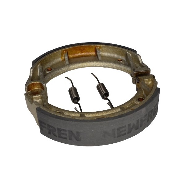 2862 Italjet, brake shoes 124 x 25 mm, side view