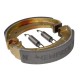 2859 Fantic, Maico, brake shoes 136 x 25 mm, side view