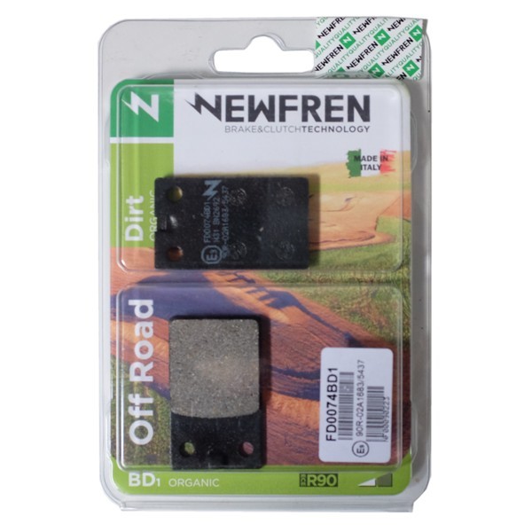 2876 Brake pads "Newfren" FD0074, recto