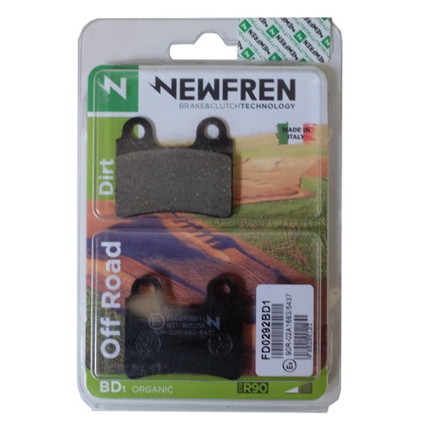 2874 Brake pads "Newfren", recto