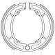 1895 Yamaha TY, mâchoires de frein 130 x 22 mm